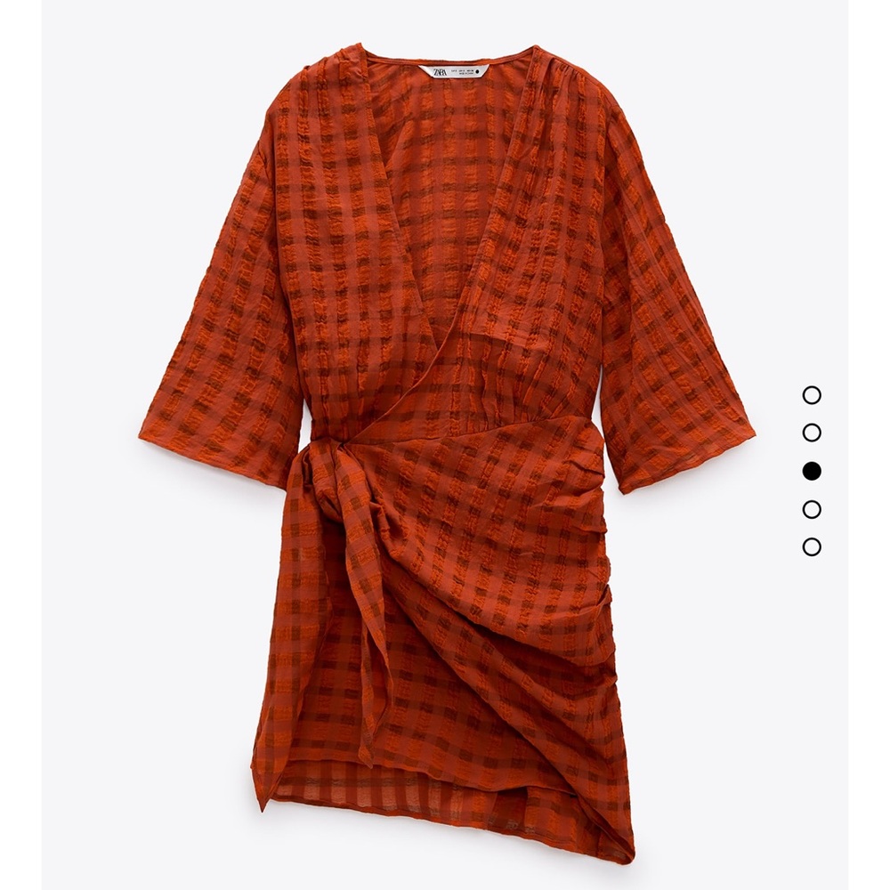 Zara wrap dress - new with tags